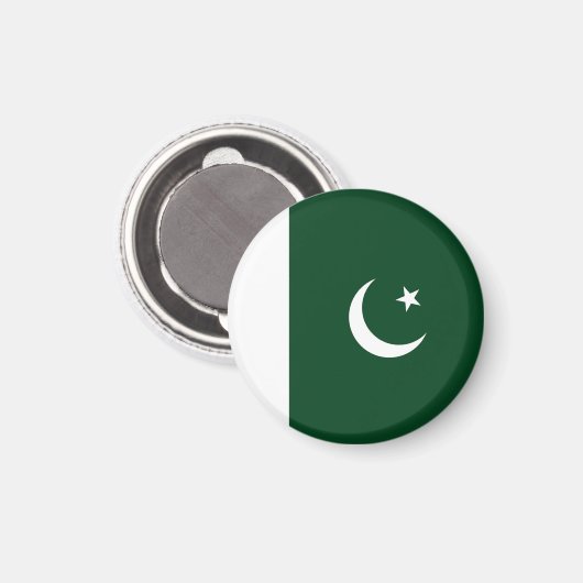 Pakistaanse vlag magneet (Voorkant / Achterkant)
