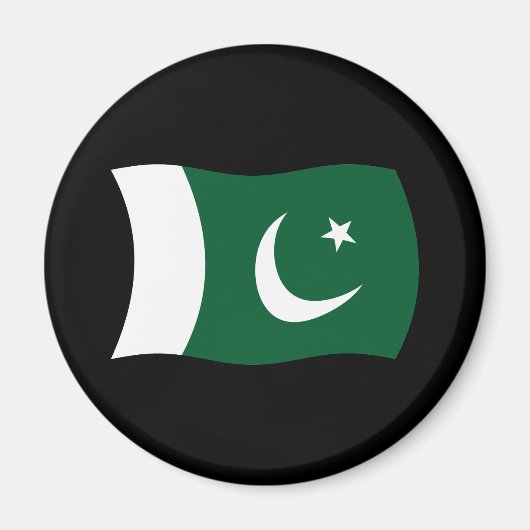 Pakistaanse Vlag Magneet (Voorkant)