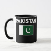 Pakistaanse vlag mok (Links)