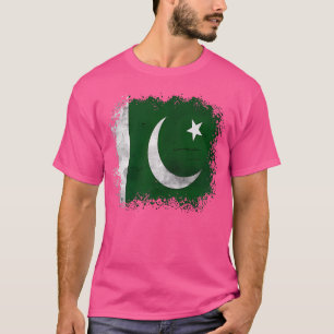 Pakistaanse vlag Pakistaanse cricket T-shirt