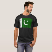  Pakistaanse vlag Pakistaanse Onafhankelijkheidsda T-shirt (Voorkant volledig)