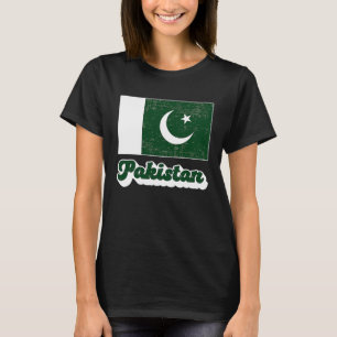 Pakistaanse Vlag Pakistan Erfgoed Pakistaanse wort T-shirt