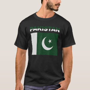 Pakistaanse  vlag Pakistan Pakistaanse pride T-shirt