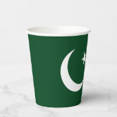 Pakistaanse vlag papieren bekers (Links)