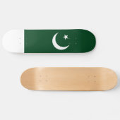 Pakistaanse vlag persoonlijk skateboard (Horizontaal)