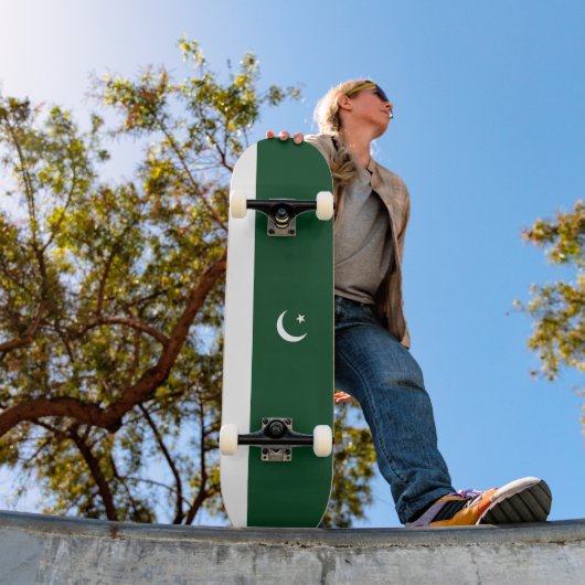 Pakistaanse vlag persoonlijk skateboard (Buiten 1)