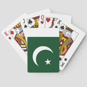Pakistaanse vlag pokerkaarten