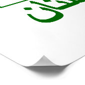 Pakistaanse vlag poster (Hoek)