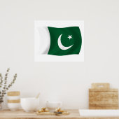 Pakistaanse Vlag Poster Afdruk (Keuken)