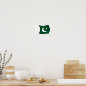 Pakistaanse Vlag Poster Print (Keuken)