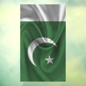 Pakistaanse vlag raamsticker (Vel 3)