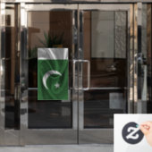 Pakistaanse vlag raamsticker (Kantoordeur)