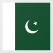 Pakistaanse vlag raamsticker (Vel)