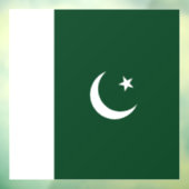 Pakistaanse vlag raamsticker (Vel 3)