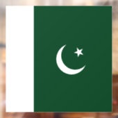 Pakistaanse vlag raamsticker (Vel 2)
