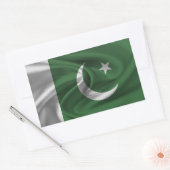 Pakistaanse vlag rechthoekige sticker (Envelop)