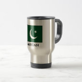 Pakistaanse vlag reisbeker (Voorkant rechts)