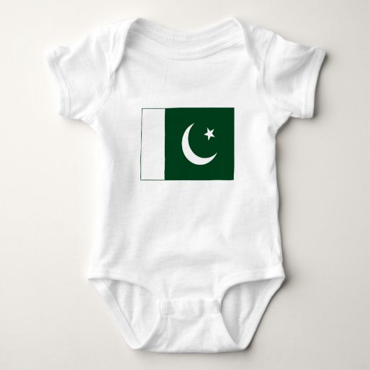 Pakistaanse vlag romper (Voorkant)