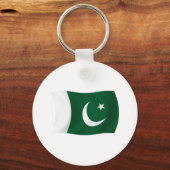 Pakistaanse Vlag Sleutelhanger (Voorkant)