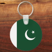 Pakistaanse vlag sleutelhanger (Achterkant)