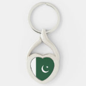 Pakistaanse vlag sleutelhanger (Voorkant)