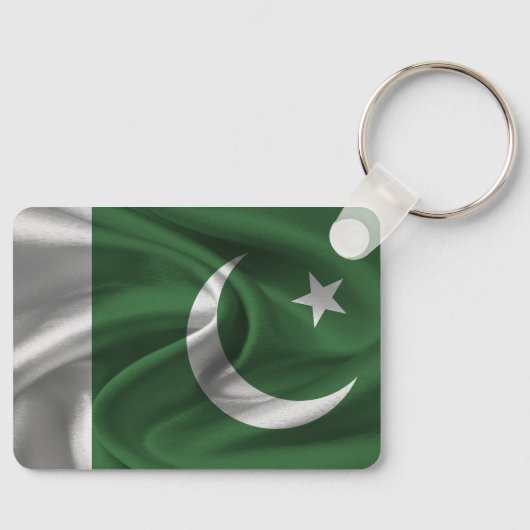 Pakistaanse vlag-Sleutelhanger Sleutelhanger (Voorkant)