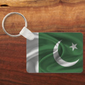 Pakistaanse vlag-Sleutelhanger Sleutelhanger (Achterkant)