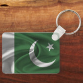 Pakistaanse vlag-Sleutelhanger Sleutelhanger (Voorkant)