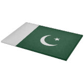 Pakistaanse vlag snijplank (Hoek)