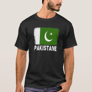 Pakistaanse vlag steunt Pakistaanse Mannen voor vr T-shirt