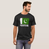 Pakistaanse vlag steunt Pakistaanse Mannen voor vr T-shirt (Voorkant volledig)