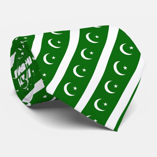 Pakistaanse vlag stropdas (Opgerold)