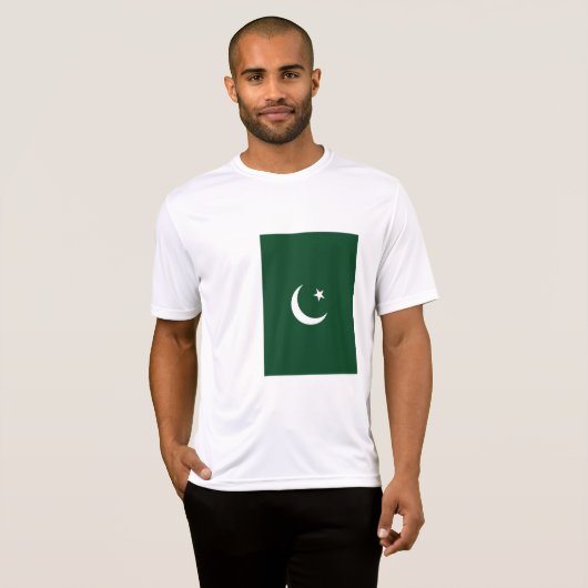 Pakistaanse vlag t-shirt (Voorkant volledig)
