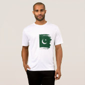 Pakistaanse vlag t-shirt (Voorkant volledig)