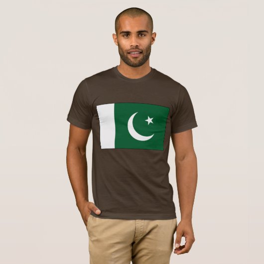 Pakistaanse vlag T-shirts en cadeaus (Voorkant volledig)