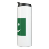 Pakistaanse vlag thermosbeker (Geroteerd rechts)