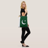 Pakistaanse vlag tote bag (Op model)