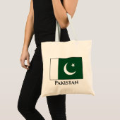 Pakistaanse vlag tote bag (Voorkant (product))
