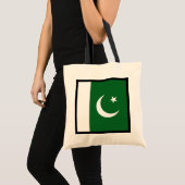 Pakistaanse vlag tote bag (Voorkant (product))