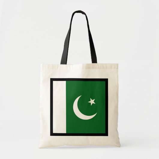 Pakistaanse vlag tote bag (Voorkant)