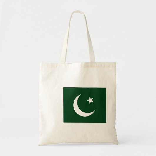 Pakistaanse vlag tote bag (Voorkant)
