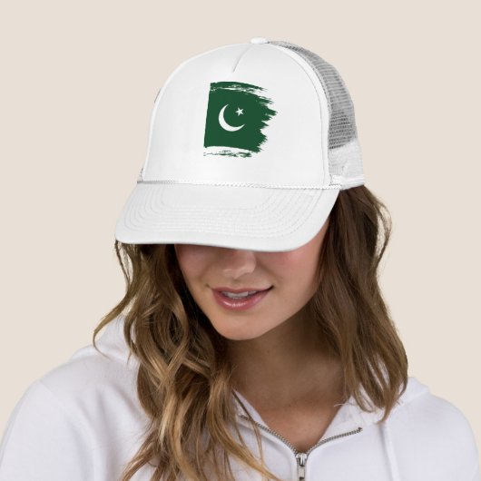 Pakistaanse vlag trucker pet (In situ)