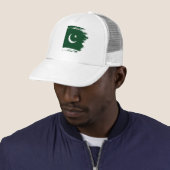 Pakistaanse vlag trucker pet (In situ)