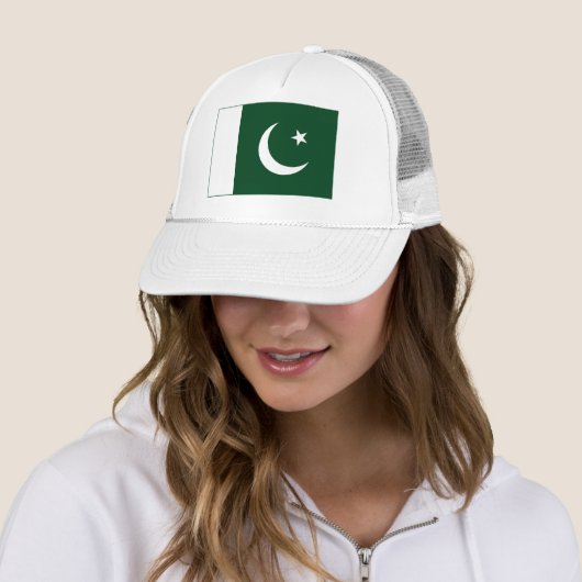 Pakistaanse vlag trucker pet (In situ)