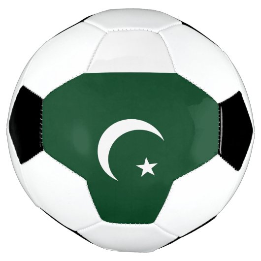 Pakistaanse vlag voetbal (Gedraaid)