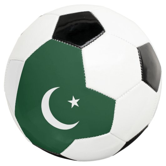 Pakistaanse vlag voetbal (Drie kwart)