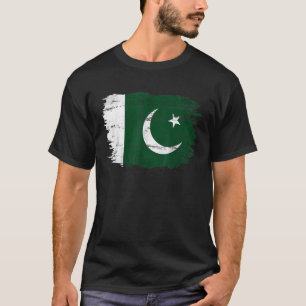Pakistaanse vlag voor Pakistan T-shirt