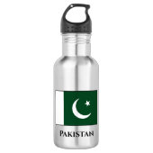 Pakistaanse vlag waterfles  (Voorkant)