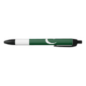 Pakistaanse vlag zwarte inkt pen (Bodem)