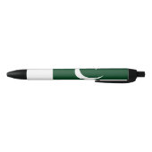 Pakistaanse vlag zwarte inkt pen (Bodem)